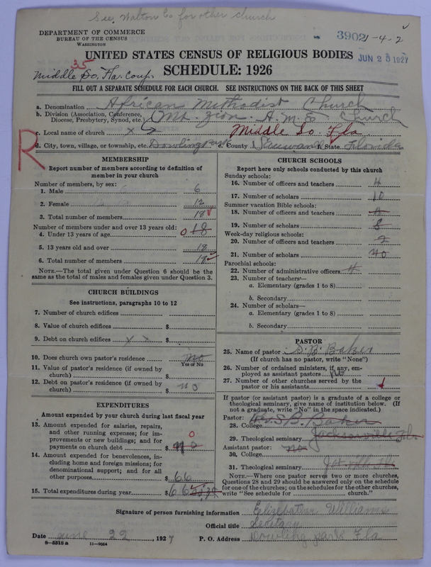 Scan of African Methodist Episcopal Church: 3902