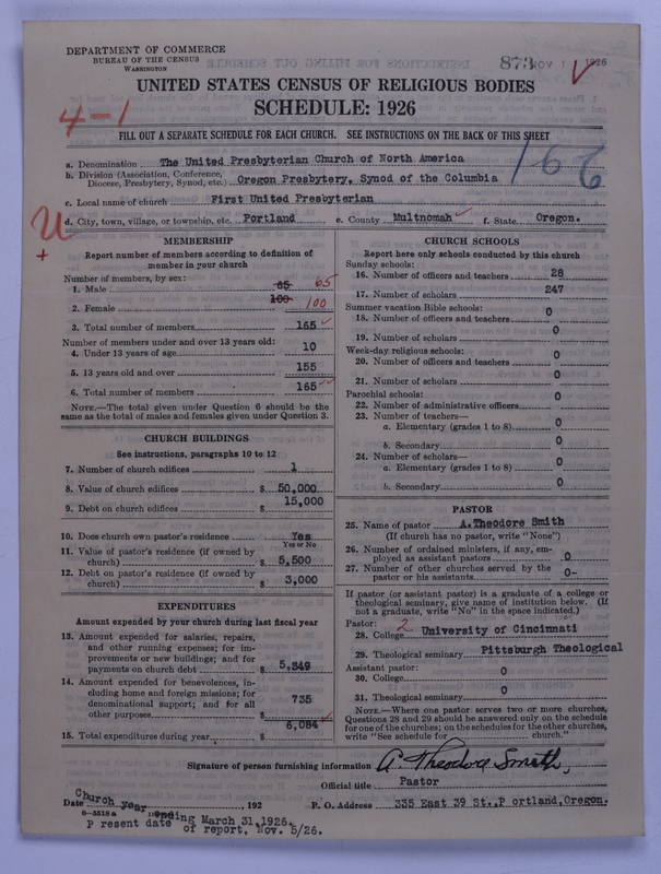 Scan of United Presbyterian Church of North America: 873