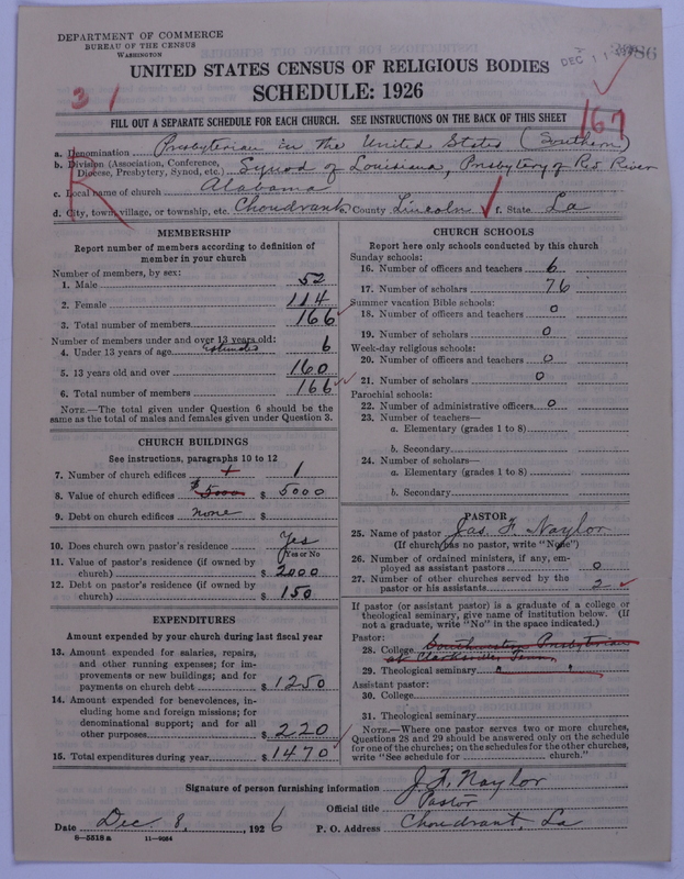 Scan of Presbyterian Church in the United States: 2986