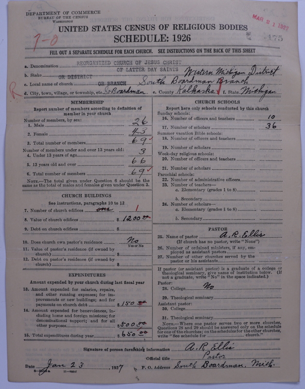 Scan of Reorganized Church of Jesus Christ of Latter Day Saints: 175
