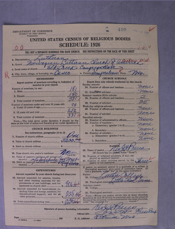 Scan of Norwegian Lutheran Church of America: 410