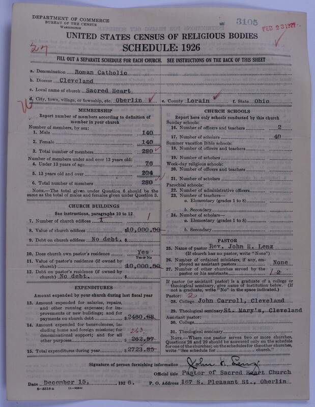 Scan of Roman Catholic Church: 3105