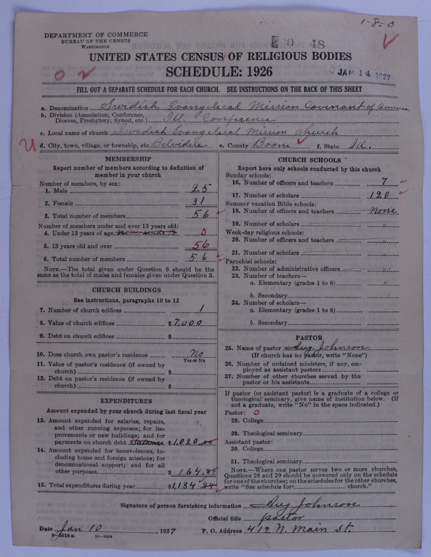 Scan of Swedish Evangelical Mission Covenant of America: 48