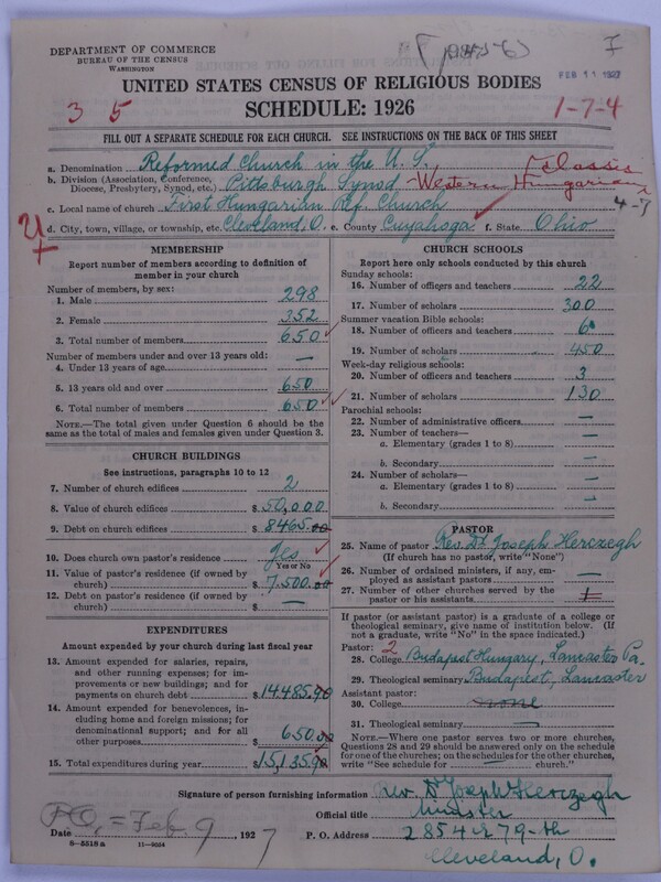 Scan of Reformed Church in the United States: 987