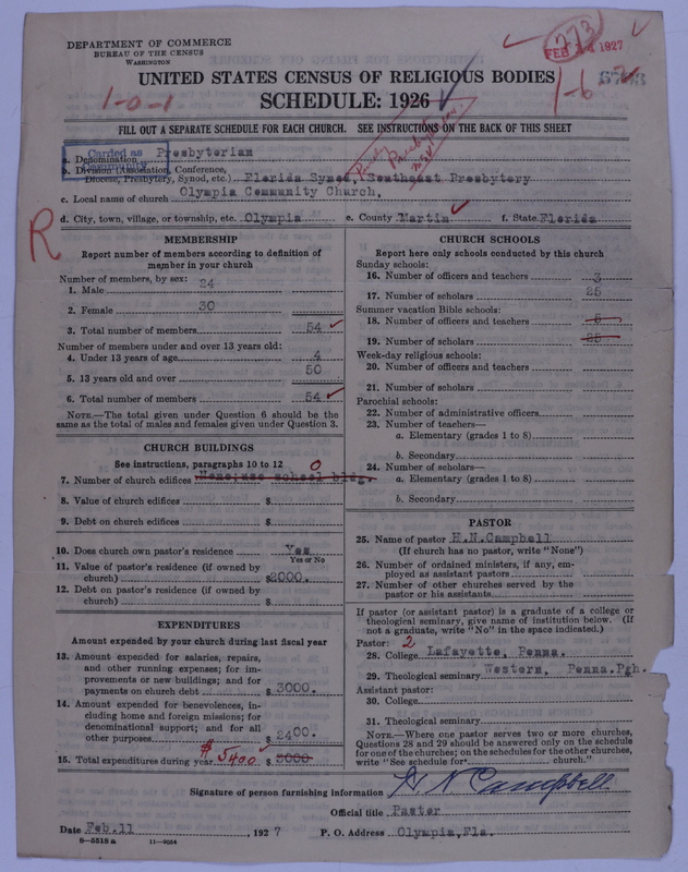 Scan of Presbyterian Church in the United States of America: 6703