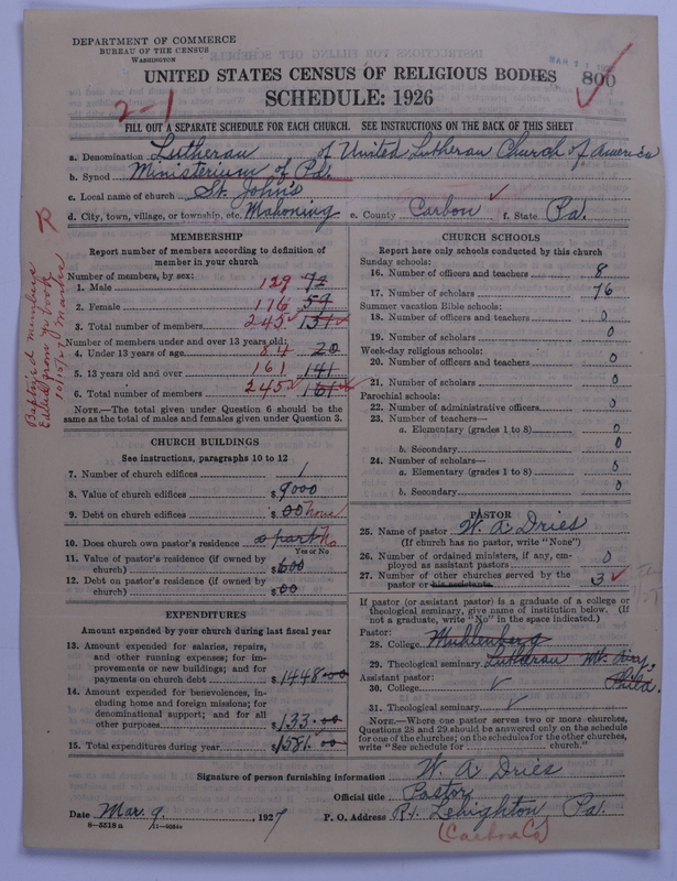 Scan of United Lutheran Church in America: 800