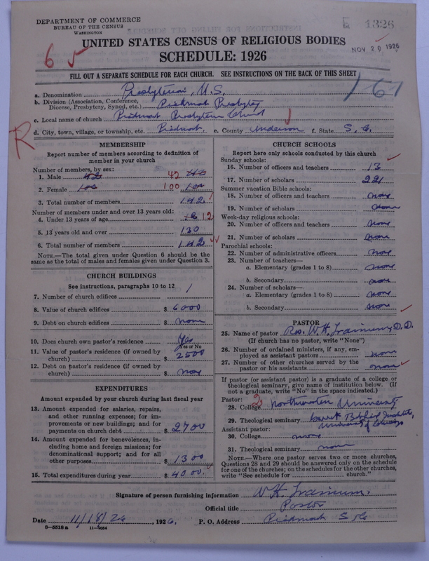 Scan of Presbyterian Church in the United States: 1326