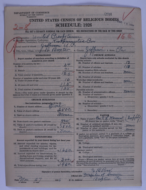 Scan of United Presbyterian Church of North America: 298