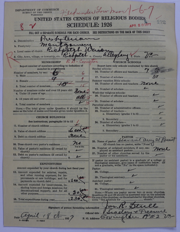 Scan of Presbyterian Church in the United States: 172