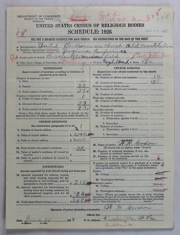 Scan of Church of the United Brethren in Christ (Old Constitution): 335