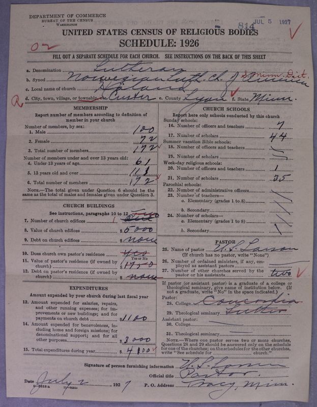 Scan of Norwegian Lutheran Church of America: 814