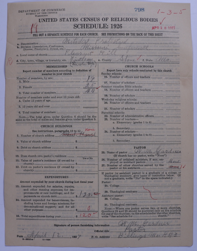 Scan of Methodist Protestant Church: 798