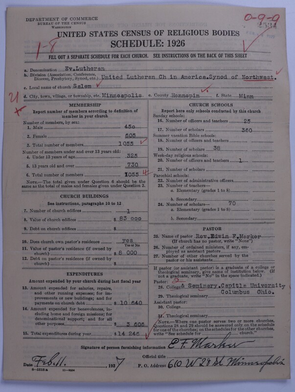 Scan of United Lutheran Church in America: 2534