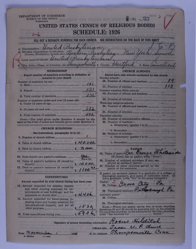 Scan of United Presbyterian Church of North America: 23