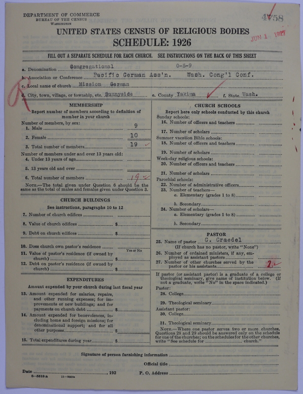 Scan of Congregational Churches: 4758