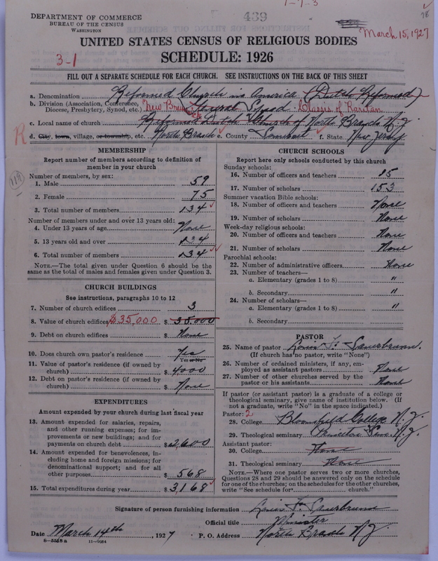 Scan of Reformed Church in America: 439