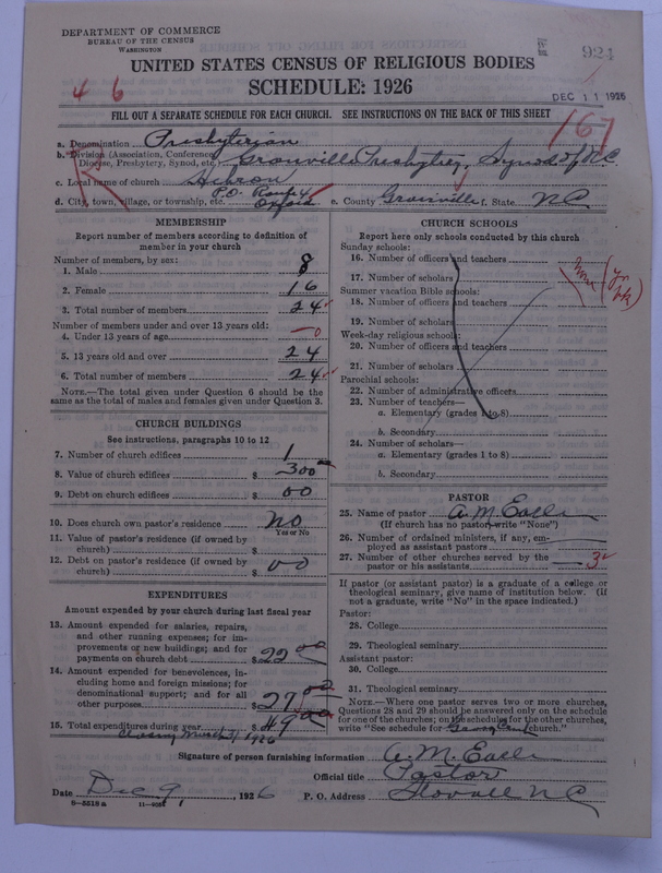 Scan of Presbyterian Church in the United States: 924