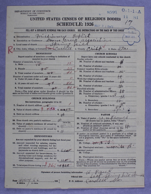 Scan of Negro Baptists: 8591