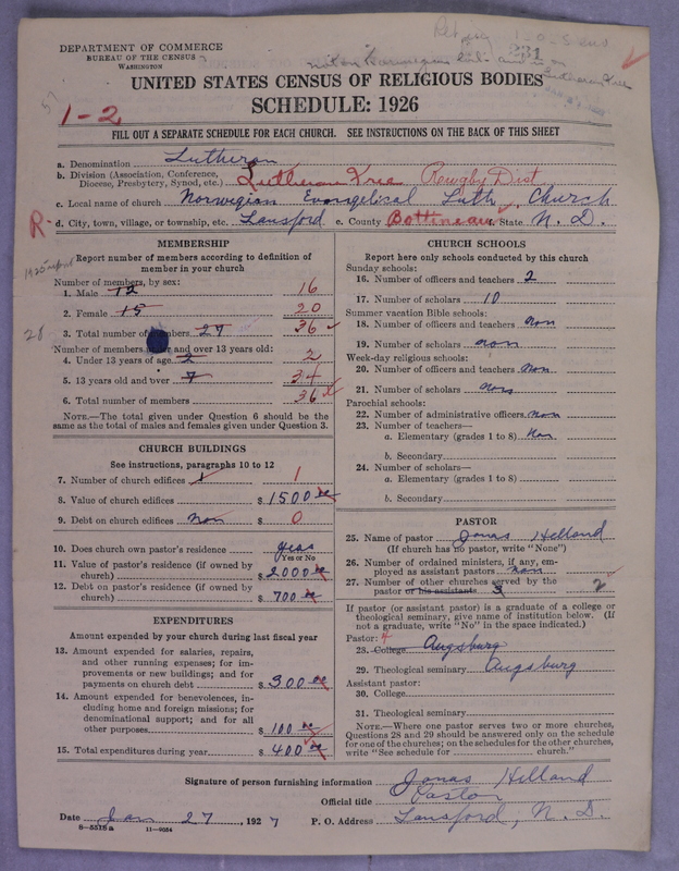 Scan of Lutheran Free Church: 231