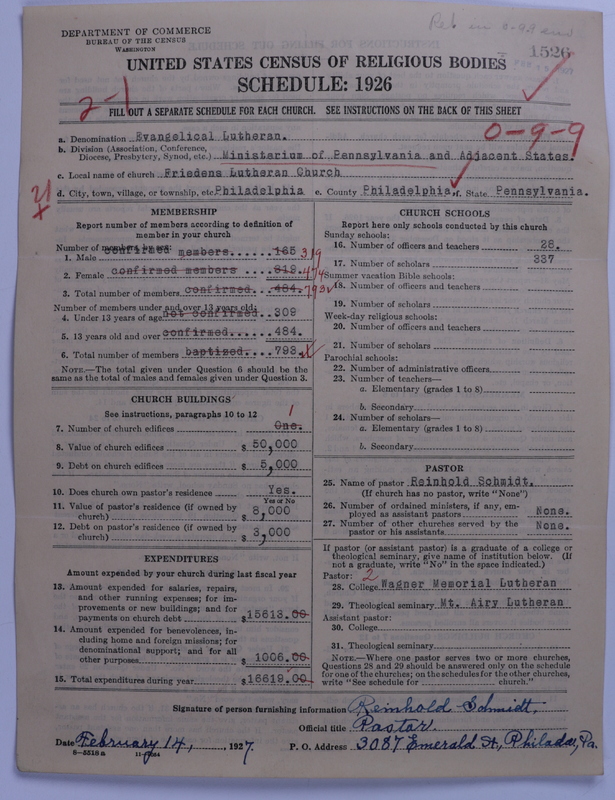 Scan of United Lutheran Church in America: 1526