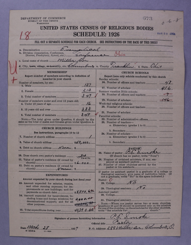 Scan of Evangelical Church: 673