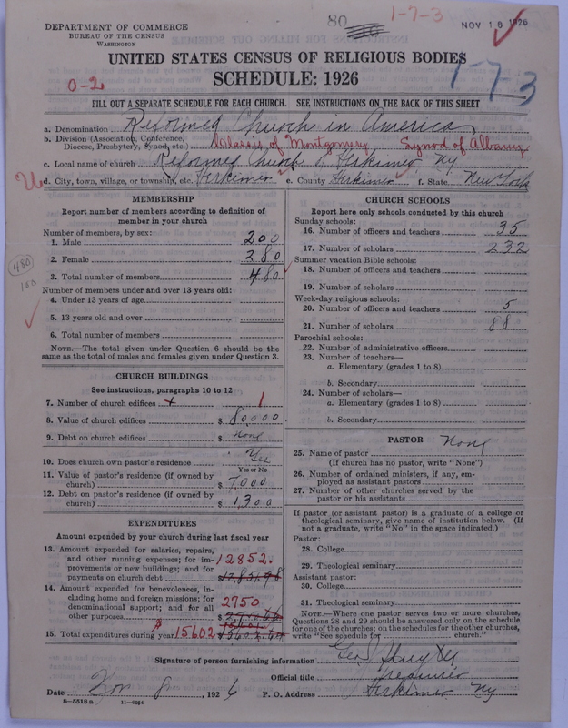 Scan of Reformed Church in America: 80
