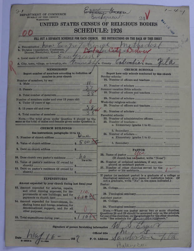 Scan of New Congregational Methodist Church: 24