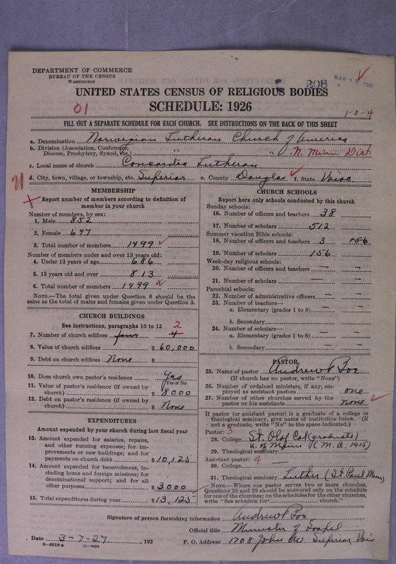 Scan of Norwegian Lutheran Church of America: 208