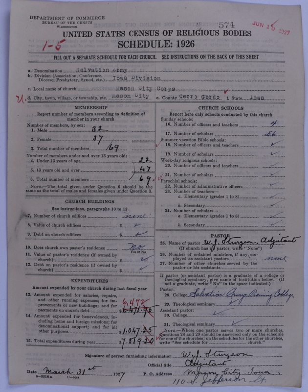 Scan of Salvation Army: 574