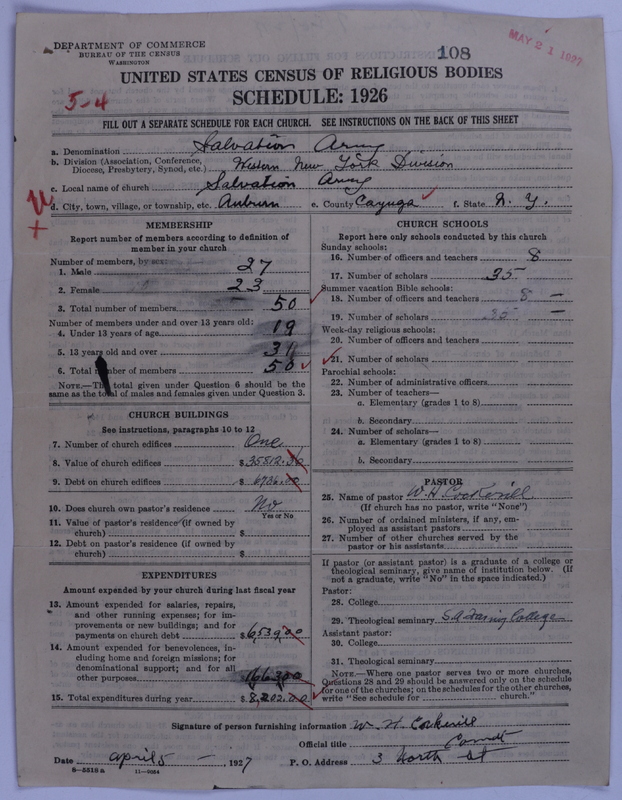 Scan of Salvation Army: 108