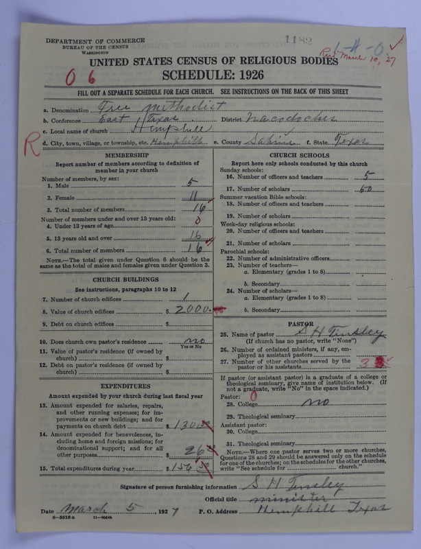 Scan of Free Methodist Church of North America: 1182