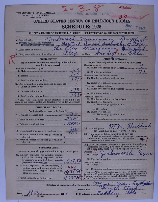 Scan of Missionary Baptist General Assembly of Oklahoma: 39