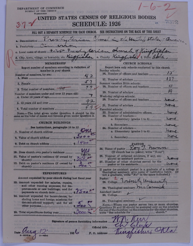 Scan of Presbyterian Church in the United States of America: 7372