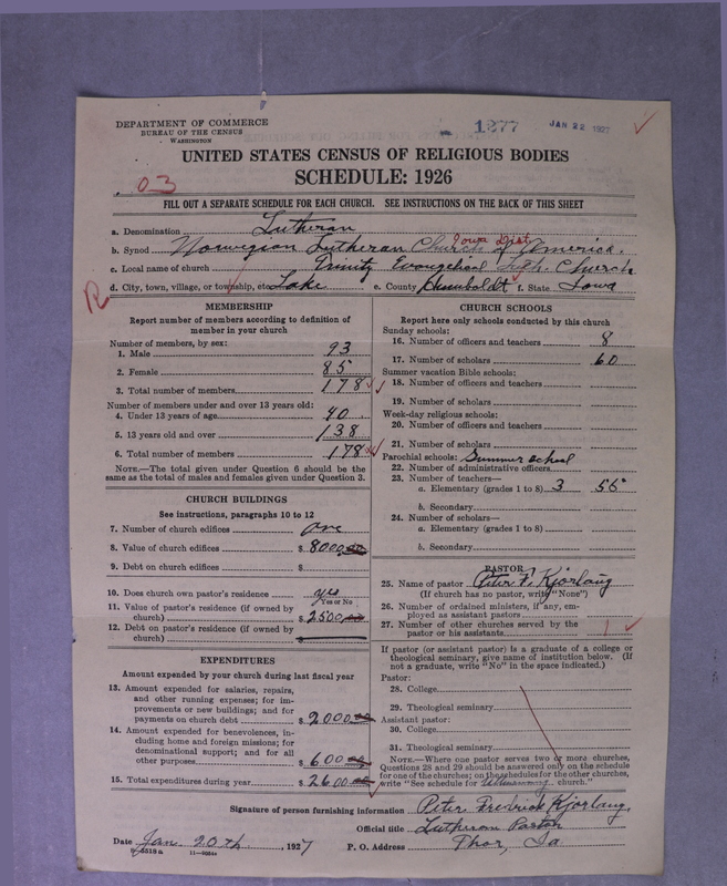 Scan of Norwegian Lutheran Church of America: 1277