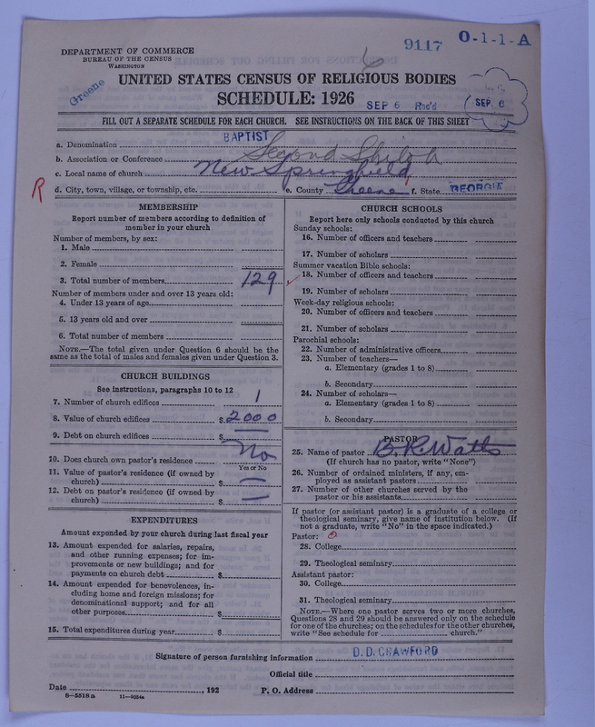 Scan of Negro Baptists: 9117
