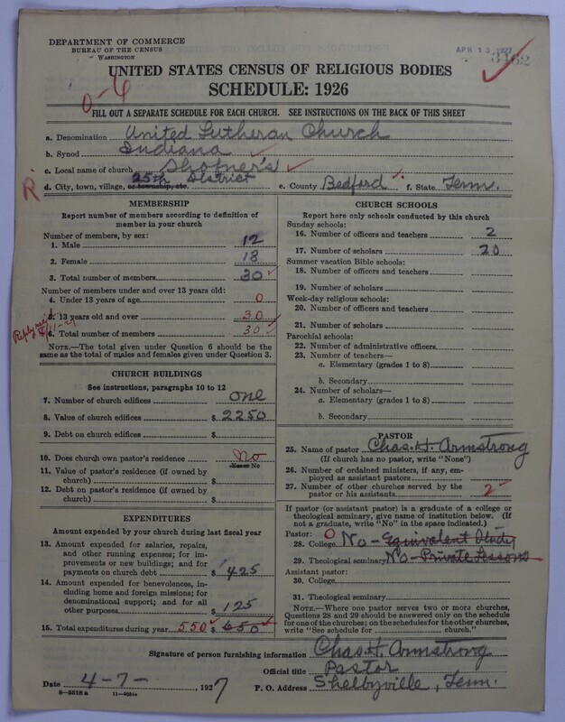 Scan of United Lutheran Church in America: 3462