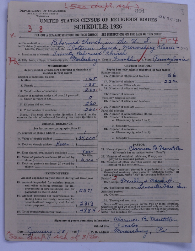 Scan of Reformed Church in the United States: 391