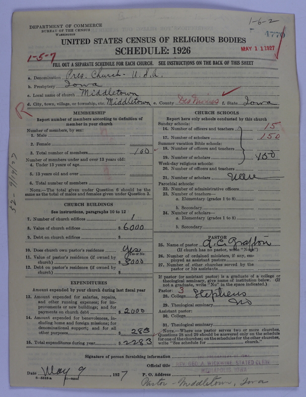 Scan of Presbyterian Church in the United States of America: 4770