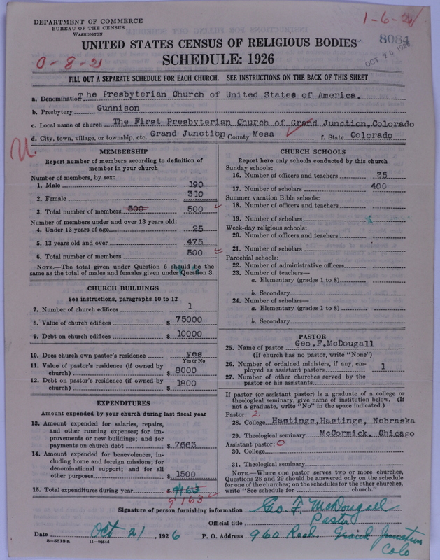 Scan of Presbyterian Church in the United States of America: 8084