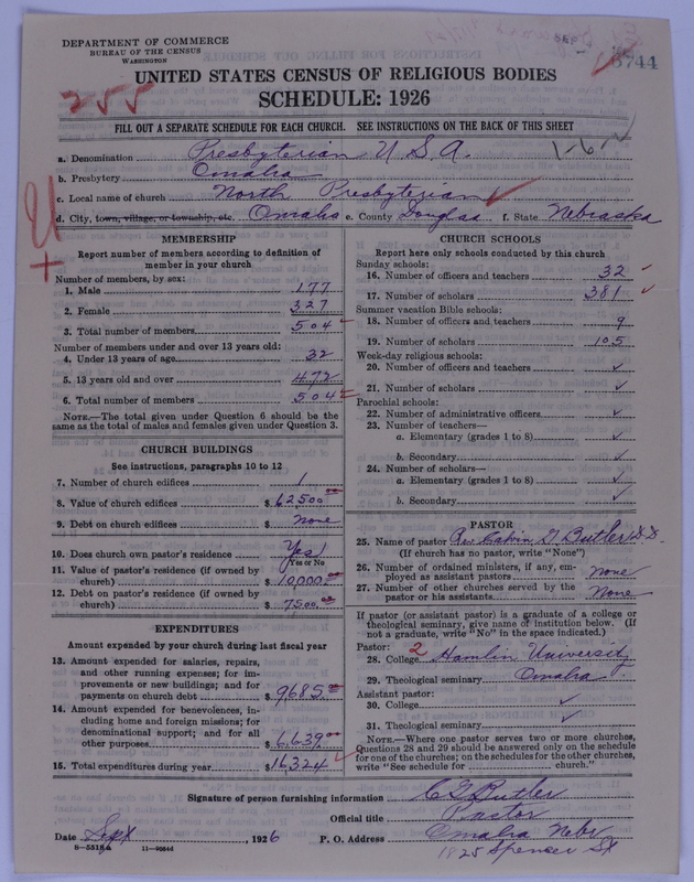 Scan of Presbyterian Church in the United States of America: 5744