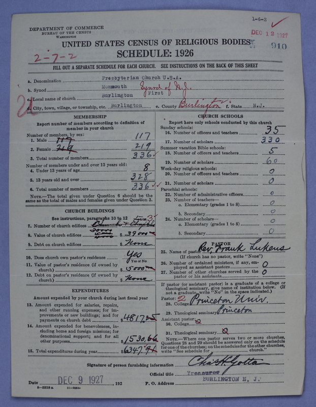 Scan of Presbyterian Church in the United States of America: 910