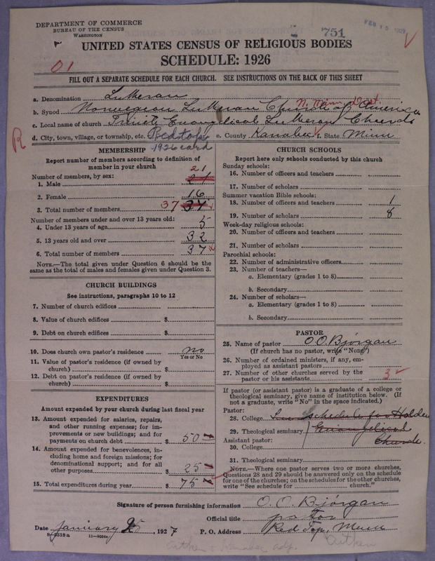 Scan of Norwegian Lutheran Church of America: 751
