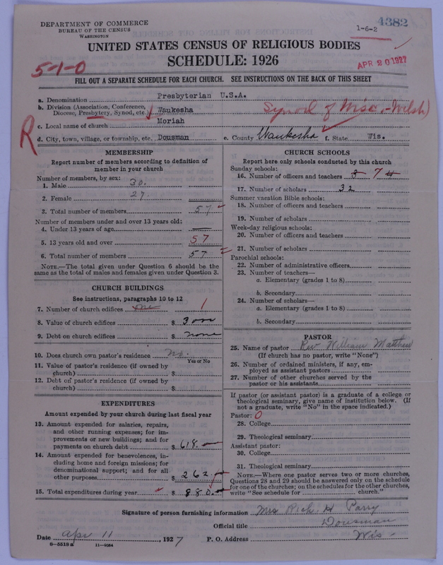 Scan of Presbyterian Church in the United States of America: 4382