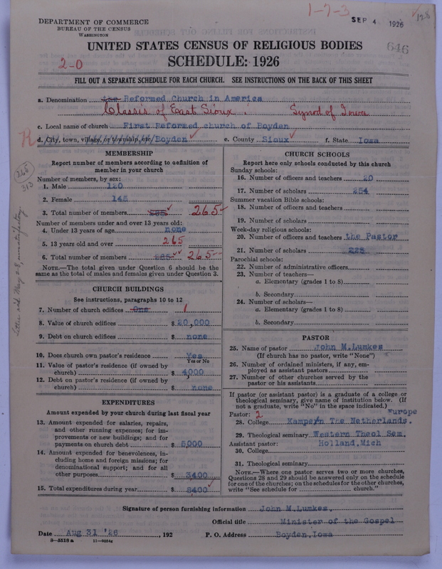 Scan of Reformed Church in America: 646