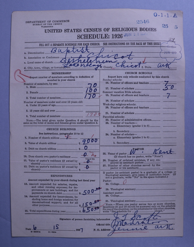 Scan of Negro Baptists: 2546