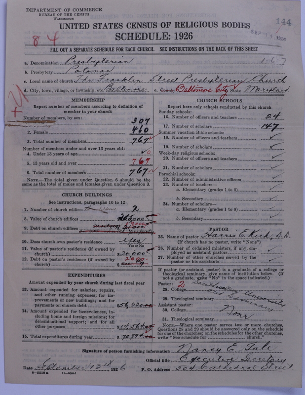 Scan of Presbyterian Church in the United States: 144