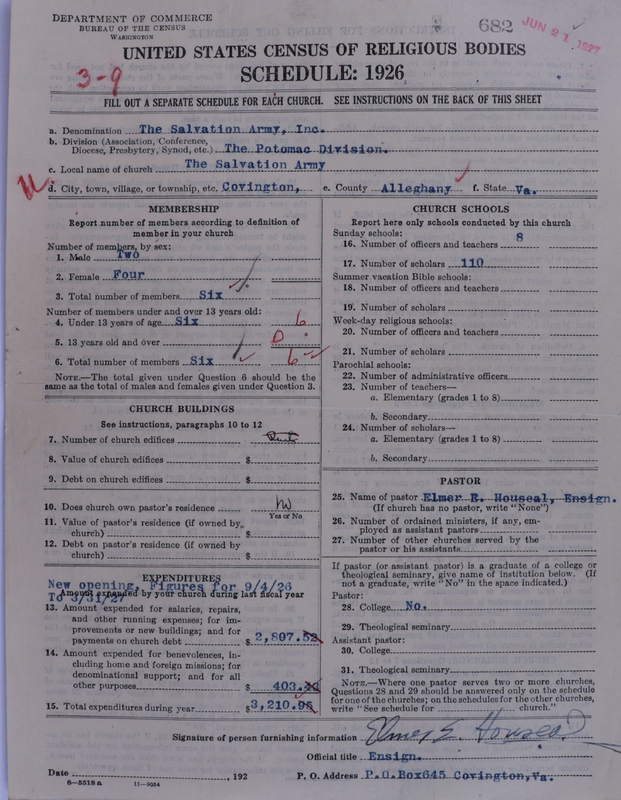 Scan of Salvation Army: 682