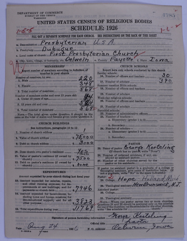 Scan of Presbyterian Church in the United States of America: 4785