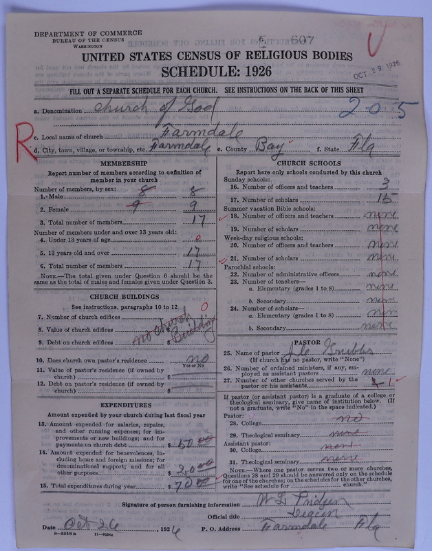 Scan of Church of God (Headquarters, Anderson, Ind.): 607