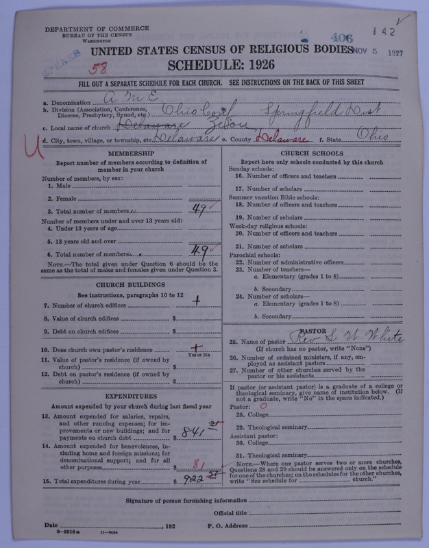 Scan of African Methodist Episcopal Church: 406
